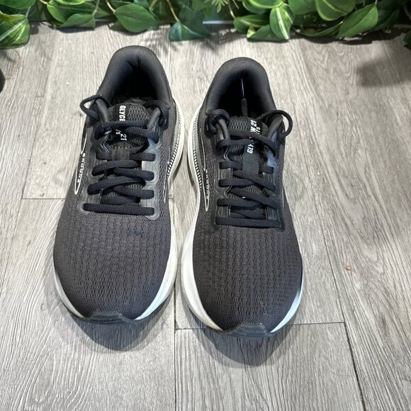 Brooks Womens Glycerin 21 1204091D090 Black Running Shoes Sneakers Size 8 Wide - Picture 2 of 10